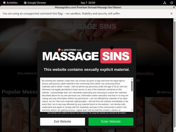 Password To Massagesins