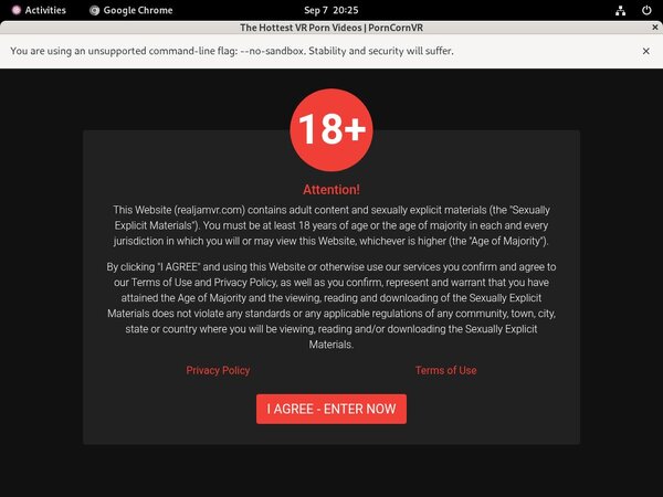 Porn Corn VR Com Logins