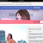 Premium Account For Valentina Bianco Premium Account For Valentina Bianco