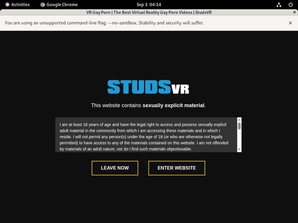 Studs VR Pass Login