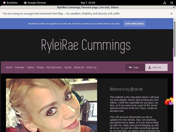 Trial Ryleirae.modelcentro.com Membership