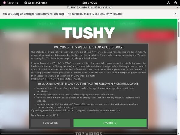 Tushy With Direct Debit
