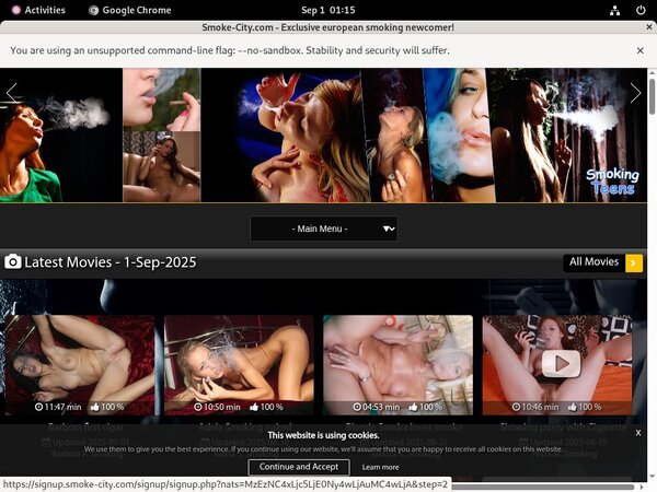 Smoke-city.com Discount Password