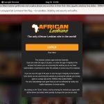 African Lesbians Paysite Discounts