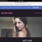 Alexiacage.modelcentro.com Join Again