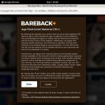 Bareback Plus Password Dump