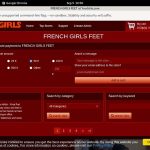 FRENCH GIRLS FEET Hd Video