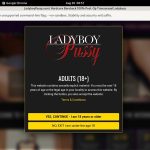 Free Ladyboy Pussy Access