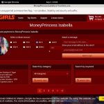 MoneyprincessIsabell Password And Account
